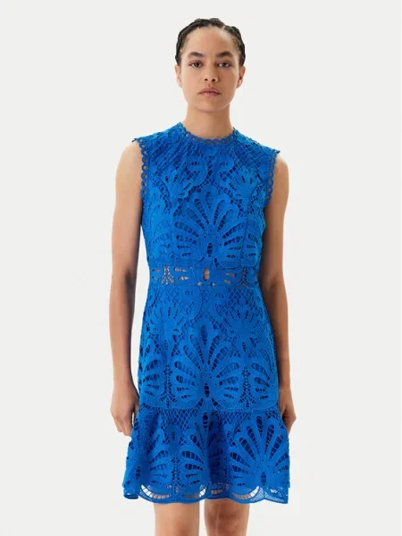 Morgan Rochie cocktail albastru