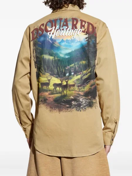 Geacă Dsquared2 maro