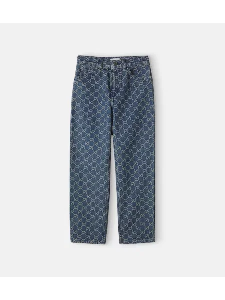 Tiesūs džinsai Gucci mėlyna