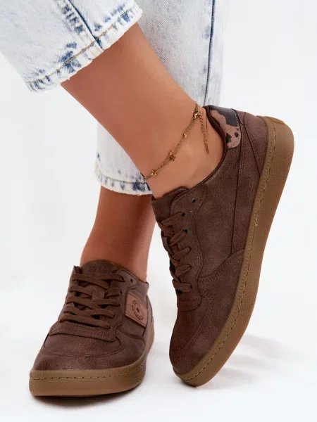 Sneakerși Big Star Shoes maro
