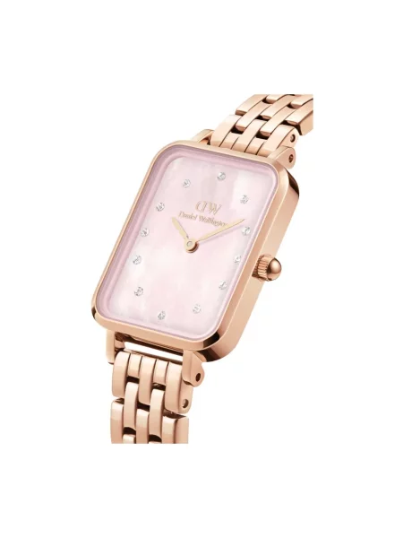 Daniel Wellington zegarek Quadro Lumine Link złoty żółty