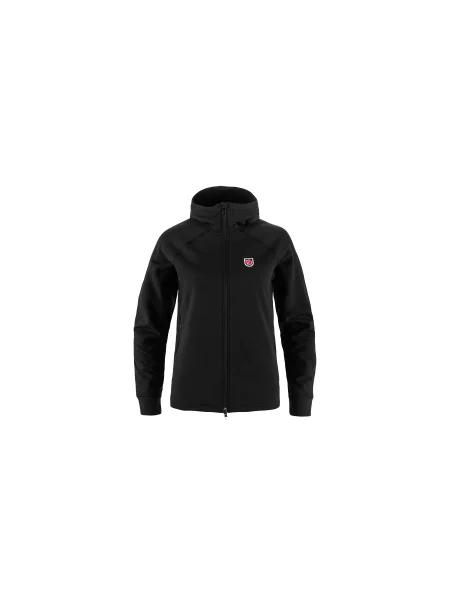 Fjällräven Expedition Fleece Hoodie W Kobiety Bluzy i bluzy z kapturem Fjällräven Size: L czarny