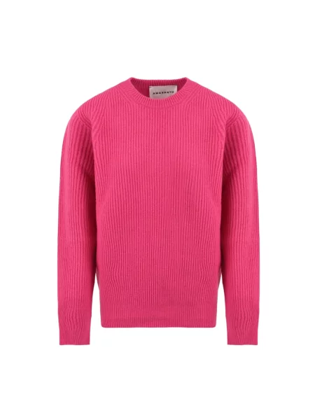 Sweter Amaránto wełniany różowy