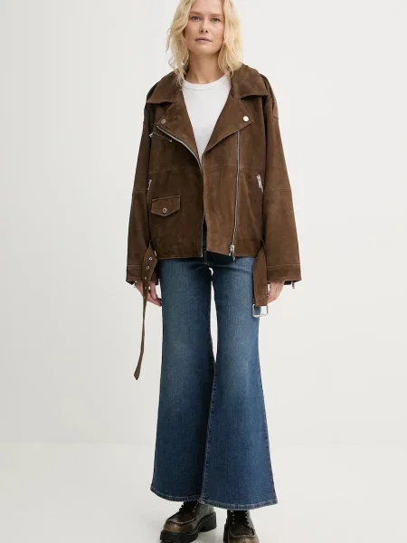 Levi's jeans RIBCAGE BELLS albastru