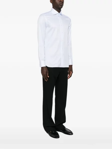 Gulerat cămașă Zegna albastru