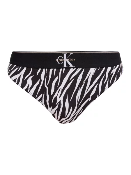 Calvin Klein Underwear Tanga negru alb