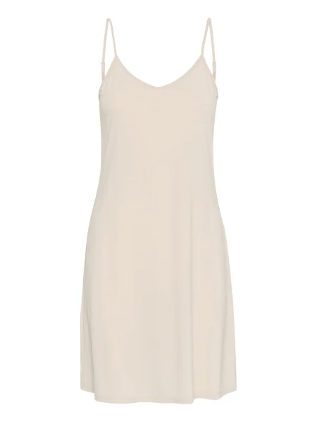 Cream Rochie Lissandra pielii