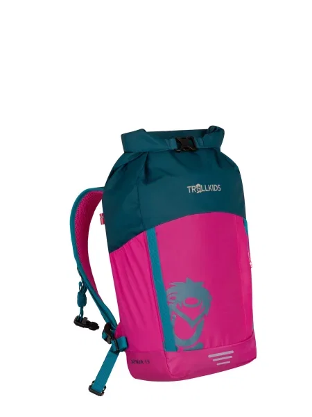 TROLLKIDS Rucsac Senja bleumarin / safir roz