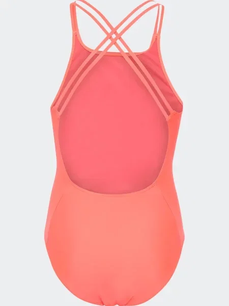 Adidas Performance jednodielne plavky detské oranžová