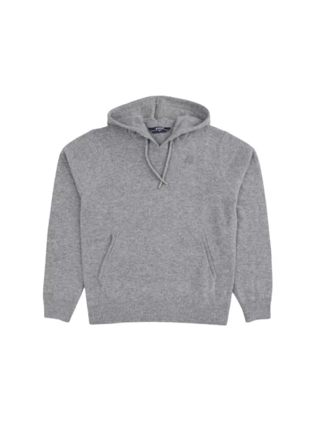 Bluza z kapturem K-way z kapturem szara