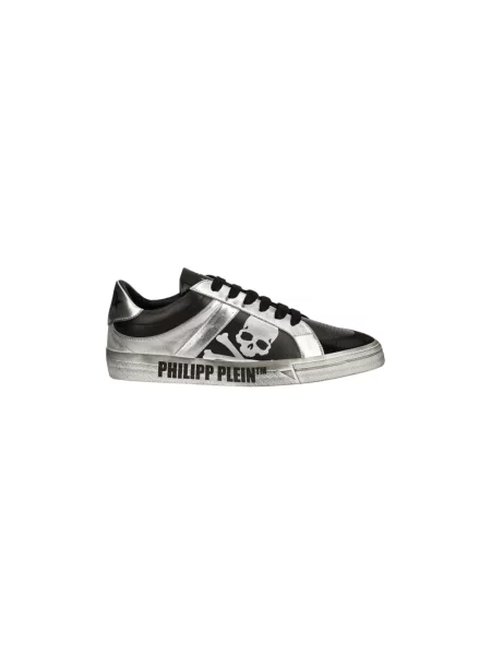Sneakersy Philipp Plein skórzane czarne