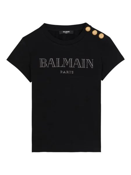 Koszulka dziecięca Balmain czarna
