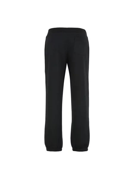 Dzianinowe spodnie dresowe Ralph Lauren czarne
