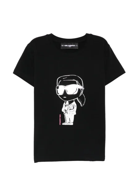 Тениска Karl Lagerfeld черно