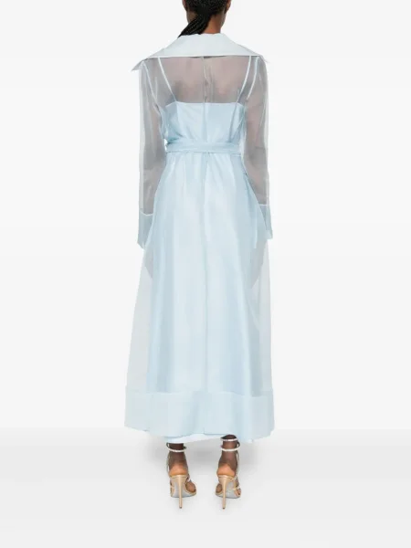 Rochie maxi Lita Couture de costum albastru