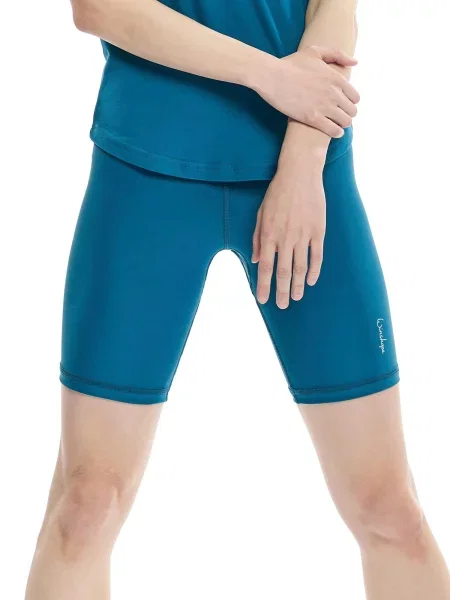 Winshape Športne hlače smaragd