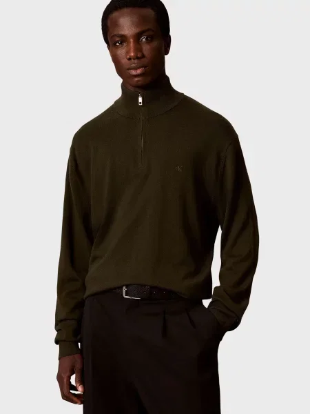 Вовняний светр Calvin Klein зелений