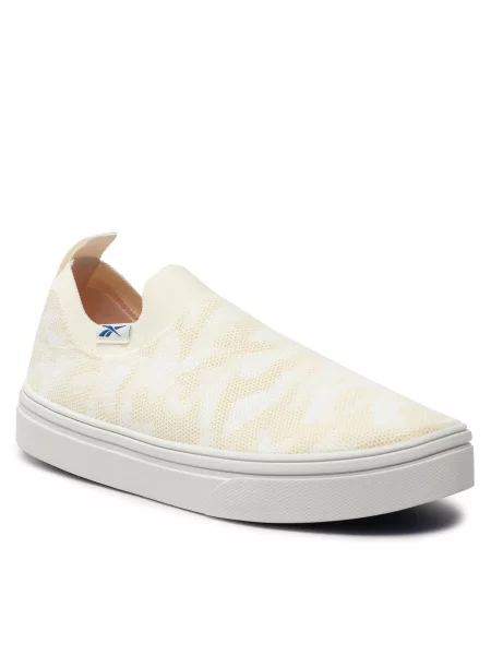 Slip on ilgaauliai batai Reebok smėlinė