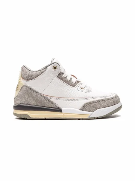Sneakersy dziecięce Jordan 3 Retro białe