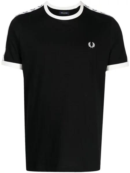 Tricou Fred Perry cu autograf negru