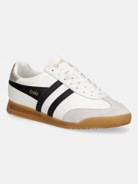 Gola sneakersy skórzane TORPEDO LEATHER beżowe