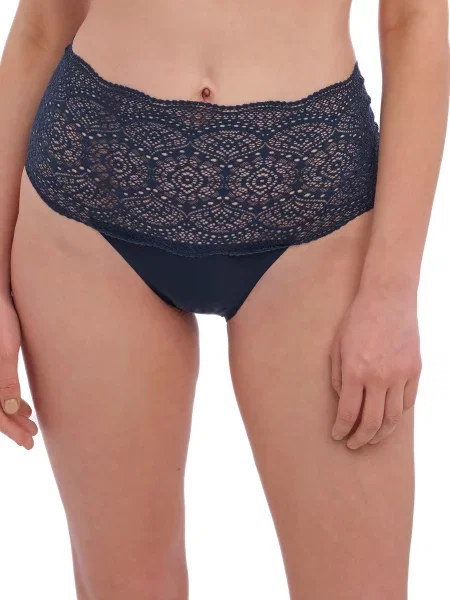 Кружевные трусы Fantasie синие