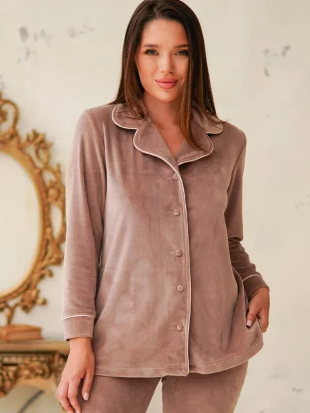 Женский жакет на рожевий