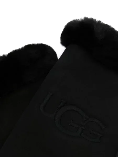 Siuvinėtos pirštines Ugg juoda