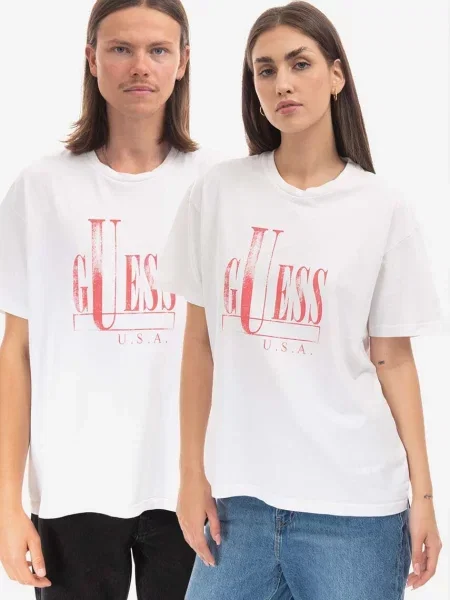 Guess U.S.A. t-shirt biała