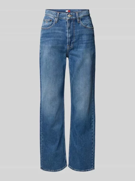 Tommy Jeans jeansy high waist niebieskie