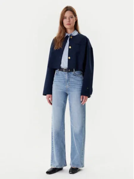 Tommy Hilfiger Sako Tmavomodrá