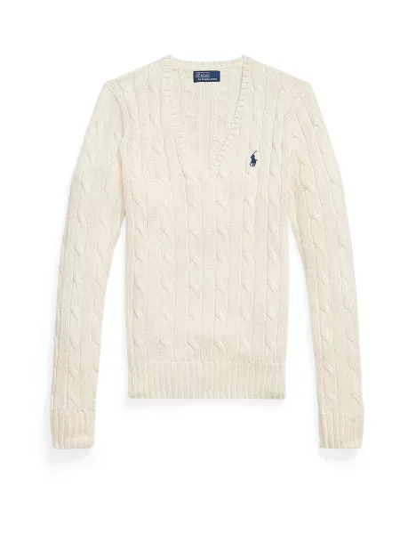 Polo Ralph Lauren Πουλόβερ κρεμ