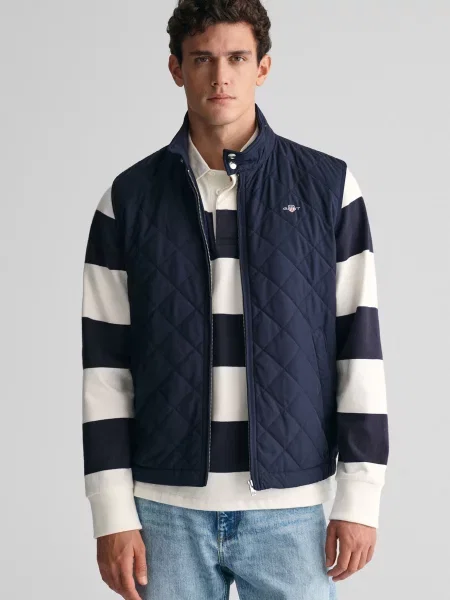 Стьобаний жилет Gant синій