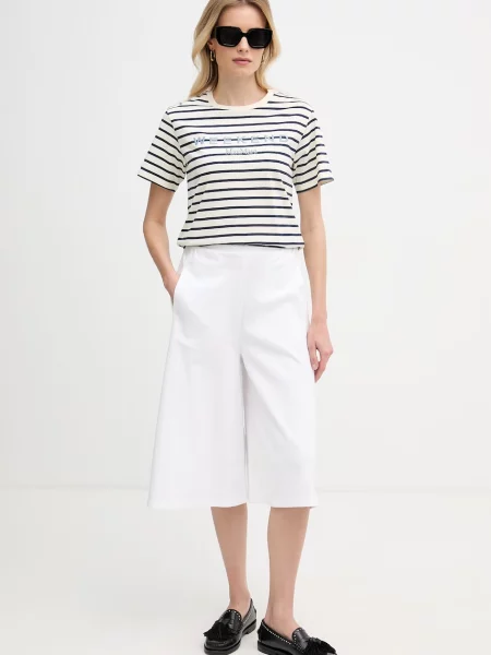 MM by Max Mara Бермуди з бавовною PIOMBO