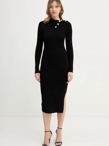 Guess rochie PRISCILLA negru