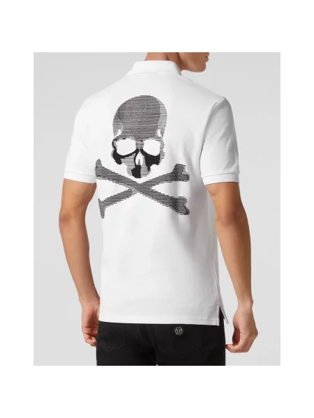 Koszulka polo Philipp Plein biała