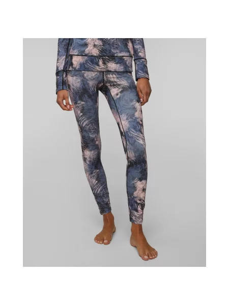 Dámske termoaktívne nohavice ROXY Daybreak Brushed Pants wild wind darknight sivá