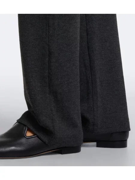 Pantaloni Leset din jerseu gri