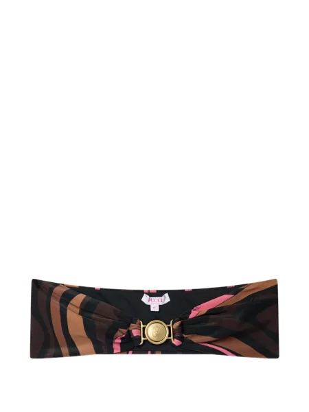 Top Pucci cu imagine negru