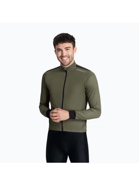 Велосипедний лонгслів Rogelli Core зелений