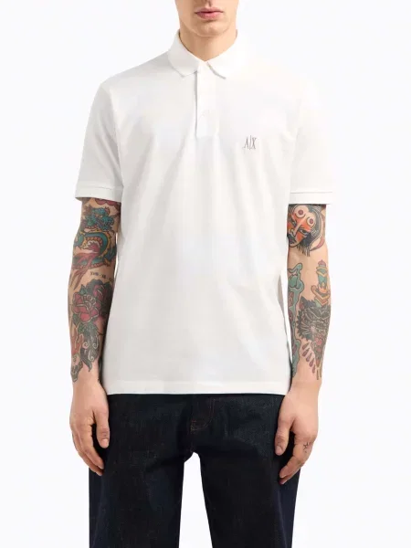 Поло Armani Exchange білий