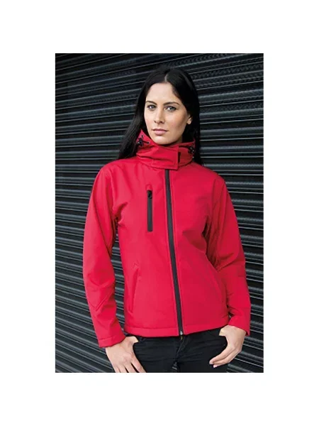 Kurtka Softshell Z Kapturem Core Lite czarna