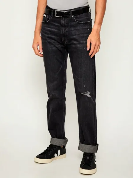 Calvin Klein Jeans Blugi CINDER | Straight fit | stretch negru