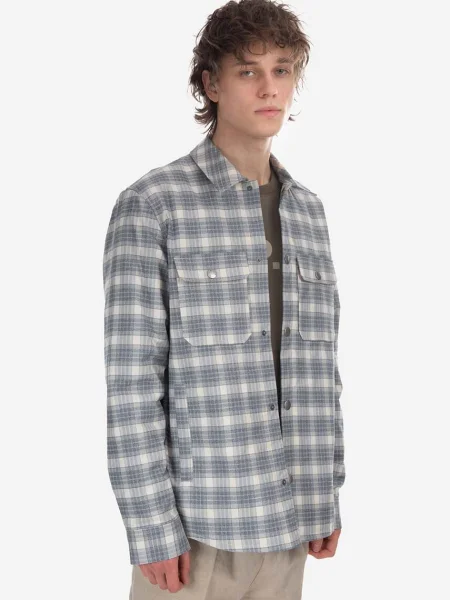 Košile A.P.C. Alex Blouson šedá