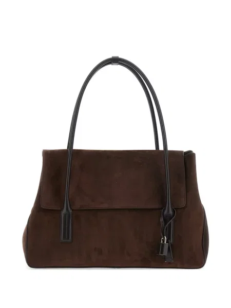 Geanta de piele Tom Ford din piele maro