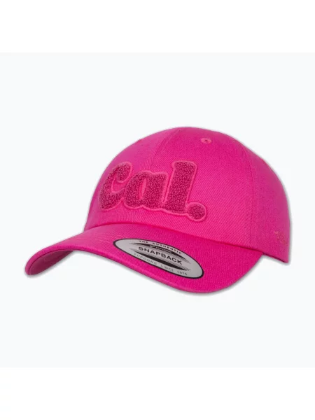 Șapcă pentru bărbați Pitbull 3D Chenile EMB Cal Classic Low Profile pink roz