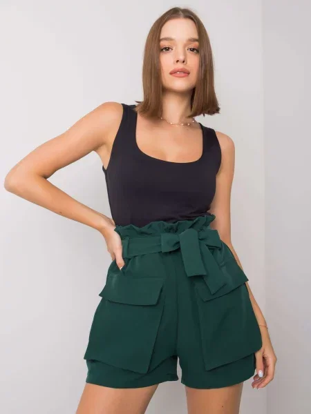 Pantaloni scurți Italy Moda verde