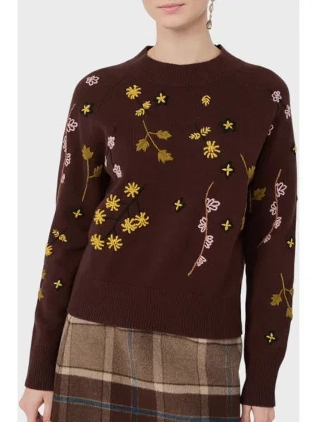 Светр Weekend Max Mara коричневий