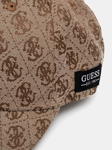 Guess Kšiltovka MILANO hnědá