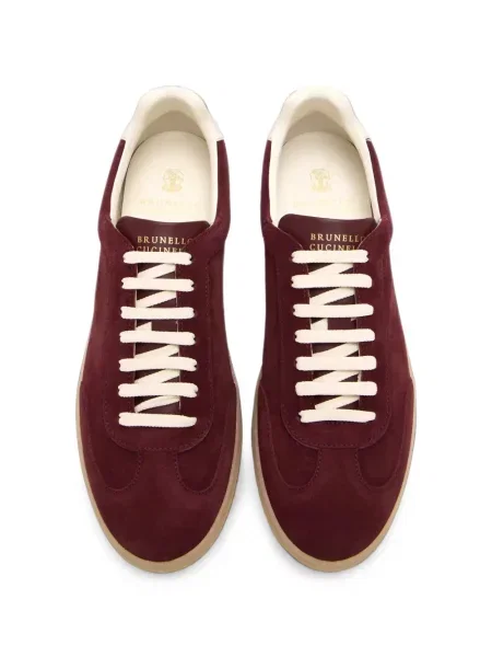 Sneakerși Brunello Cucinelli roșu